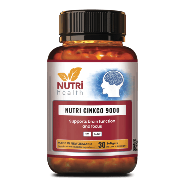 Nutri Ginkgo 9000 Nutri Health New Zealand