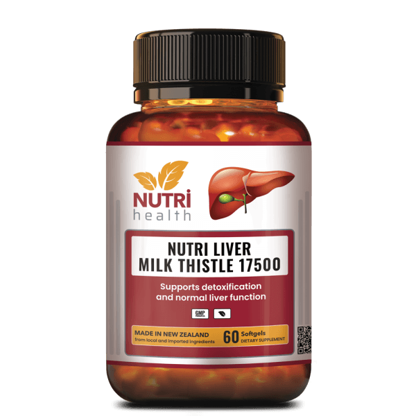 Nutri Liver Milk Thistle 17500 Nutri Health New Zealand