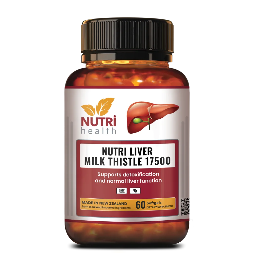 Nutri Liver Milk Thistle 17500 Nutri Health New Zealand